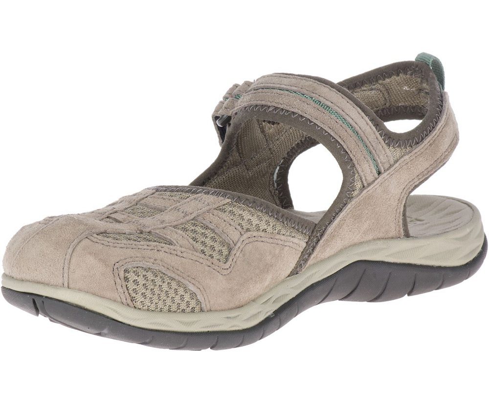 Buty Trekkingowe Merrell Damskie Szare - Siren 2 Wrap - 162570-RAK